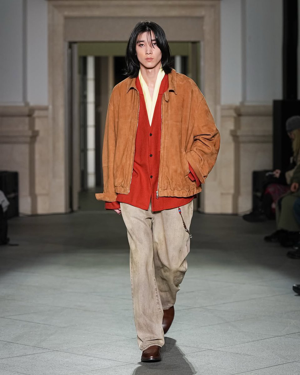 pompomyih's tweet photo. model 四坂亮翔 #四坂亮翔
Ryoto Shisaka

ANCELLM 2026 Fall / Winter https://t.co/NcQtWURE0Q