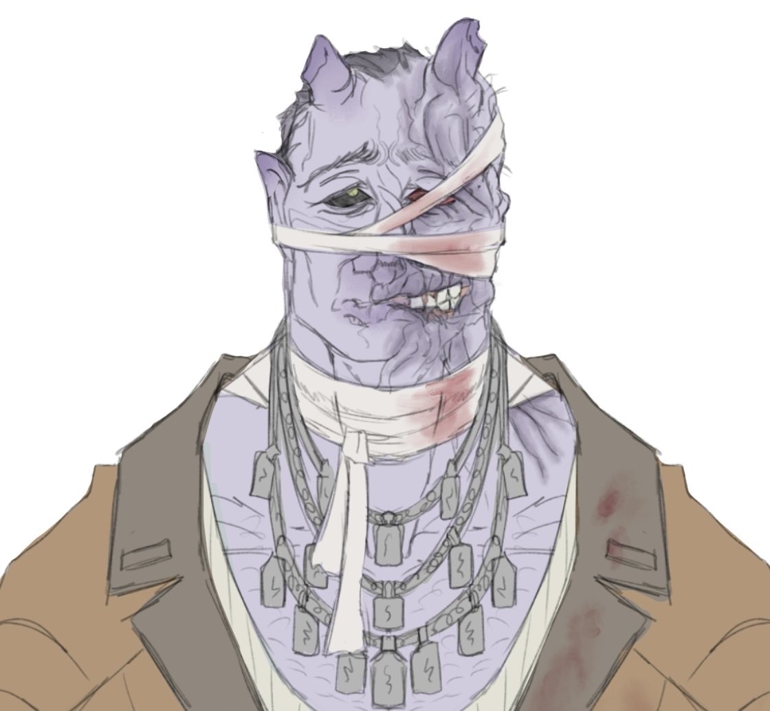kyleblanchenty's tweet photo. “It—is—not—fire—devils, dark, or anything, But boots—boots—boots—boots—movin' up an' down again”

Felt like drawing an ixian soldier. May do something with him. https://t.co/OcdGyskxs2