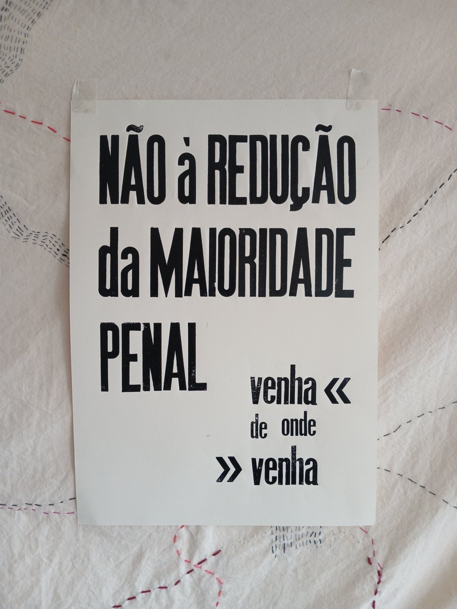 acacio1871's tweet photo. Não à Redução da Maioridade Penal 
Venha de onde vier https://t.co/zaWigkyCeq