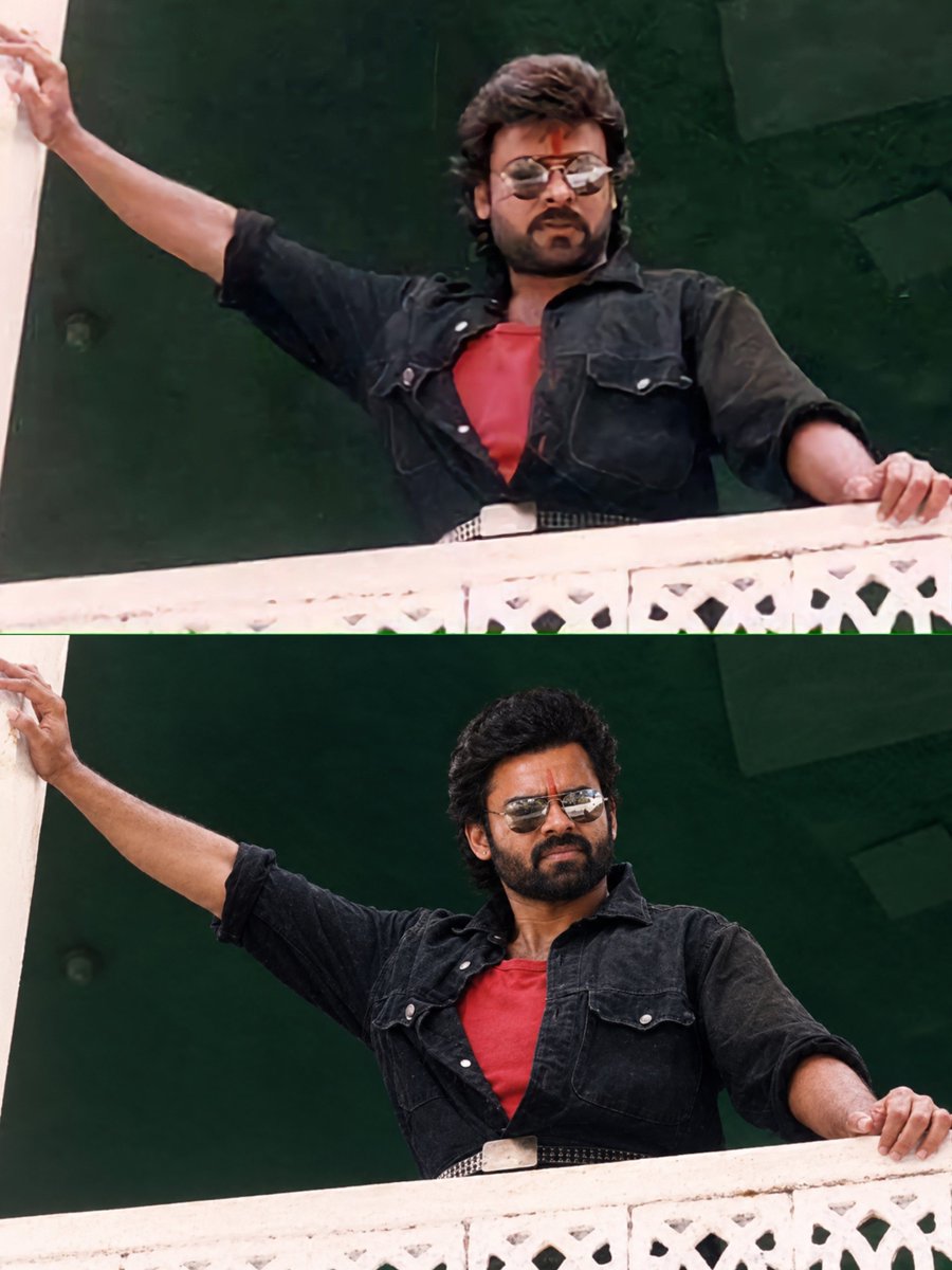 IamHanumanSDT's tweet photo. Two Generations ❤️‍🔥 One Mega Legacy 👑🔥
Megastar Chiranjeevi @KChiruTweets ❤️‍🔥 Supreme Hero Sai DURGHA Tej @IamSaiDharamTej
LEGACY NEVER ENDS… IT ONLY GETS STRONGER! ⚡❤️‍🔥

#Chiranjeevi #Saidurghatej #saidharamtej #MegaLegacy #SupremeHero https://t.co/mzqQsMdJ5M