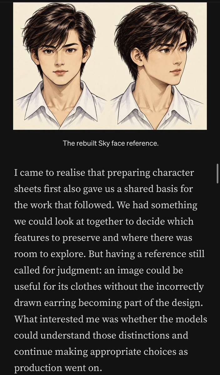 nullinbetween's tweet photo. After several rounds of character design, I’ve written up the approach that’s been working best for me so far.

This time, I wanted to see how Astra 6 would coordinate the art process compared with Sol.

Full write-up on Medium:

https://t.co/9StfSwF8NR

#openai #codex #indiegame https://t.co/VmPcLaaOay