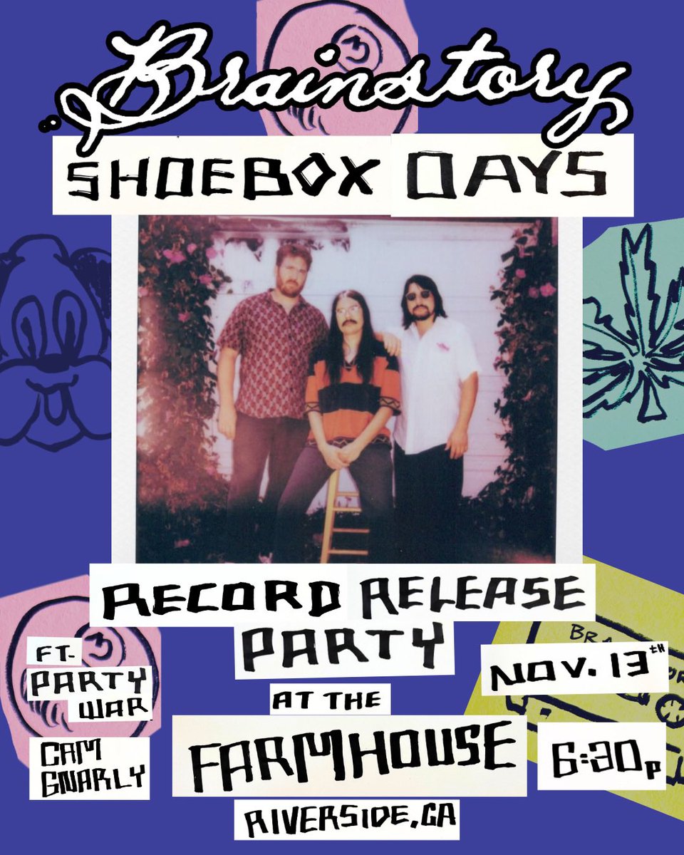 CamGnarly's tweet photo. Friday the 13th in November!!
@Brainstory00, Cam Gnarly &amp; Party War. 
 at Farmhouse Collective in Riverside, CA 

https://t.co/KVjBI1pFa6 https://t.co/8ujGZ0SEjy