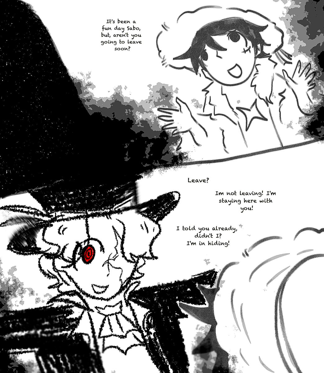 luffypregnancy's tweet photo. [AU] I still don't know what to call this au.. Though i'll just call it Greybo Au or Possessed Sabo au
🧵1/3 https://t.co/PLnhnvwI7S