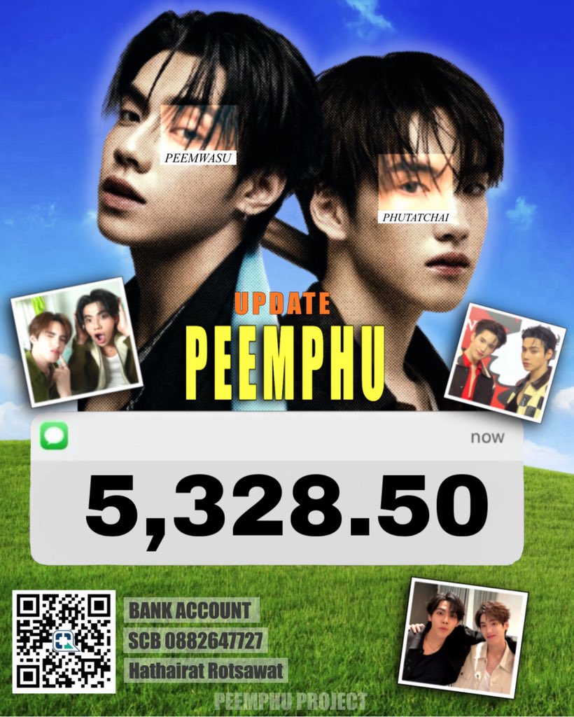 peemphubusday's tweet photo. 📍Update : 17/10/2026

     💵:  5,328.50 ฿

🎇Goals 2 : 14,027.27🎇

📍ขาดยอดที่ : 8,698.77

#PeemphuBUSDAYproject2026
#PEEMWASU #PHUTATCHAI
#HappyBUSDAY2026 https://t.co/2TjcS3cMXu