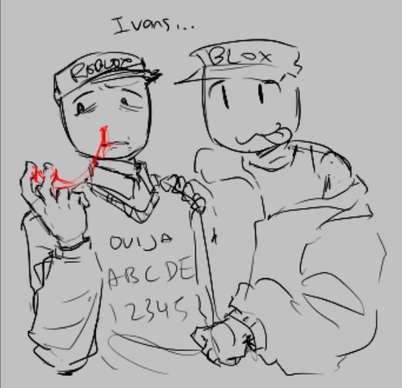 Radioaxetive's tweet photo. #BadThings #badthingsroblox 

Au shit from long ago I thought would be cool to draw after seeing how different they look now. Okay prob gon die now bye bye https://t.co/MHkGkSank6
