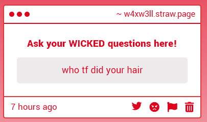 wickedestantag's tweet photo. 1. YOU COULD TRY!!!

2. OF COURSE, SUCH BEAUTIFUL WAXCUT COULD ONLY BE MADE MY SOMEONE LIKE ME!!!

3. I DO NOT DROOL NOR DOES MY FACE LOOKS LIKE THAT!!!! THIS IS AN UTTER MISCHARACTERIZATION!!! https://t.co/KsTZ9ffonY