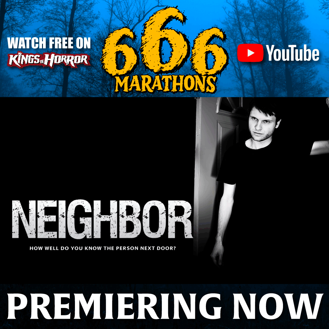 KingsofHorror's tweet photo. 👁️🎃 MYSTERY FILM #2 REVEALED!

NEIGHBOR — PREMIERING NOW!
A troubled writer becomes obsessed with a murder that eerily resembles his own stories — while the man next door pulls him deeper into the nightmare.

▶️ https://t.co/DDvbwbA0eX

NEXT: BLOOD OF THE MUMMY — 8:05 PM EDT https://t.co/3oJ13BLDs0