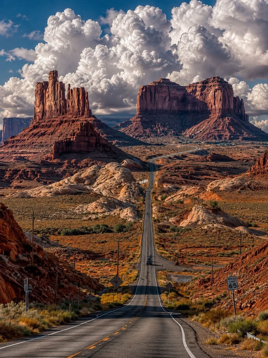 DNatives67667's tweet photo. Route 163 Through Monument Valley in Arizona https://t.co/CDOsTGoidu