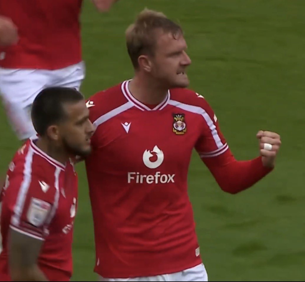 WrexhamLowdown's tweet photo. Joe Worrall today scored his first goal in over two seasons.

In doing so, he became the 58th different player to score for Wrexham under Phil Parkinson.

He last hit the net in May 2024 with a 97th minute winner for Besiktas in the Turkish Süper Lig.

The previous time Joe had scored on these shores was well over three years ago for NFFC away at Spurs in March 2023.
