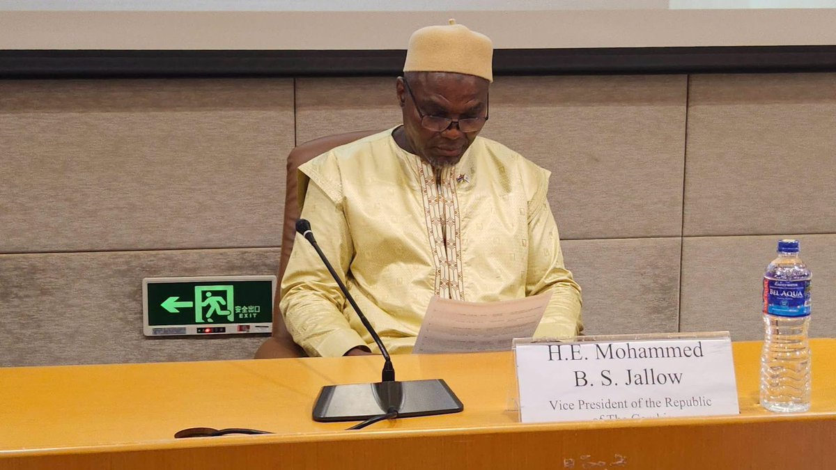 MofeaGambia's tweet photo. GovPay Officially Launched
The Vice President of The Gambia, H.E. Mohammed B.S. Jallow, presided over the official launch of GovPay yesterday at the Sir Dawda Kairaba Jawara International Conference Centre.
#GovPay #DigitalGambia #PublicFinance #RFNDP #TheGambia https://t.co/ccVLho3EGk