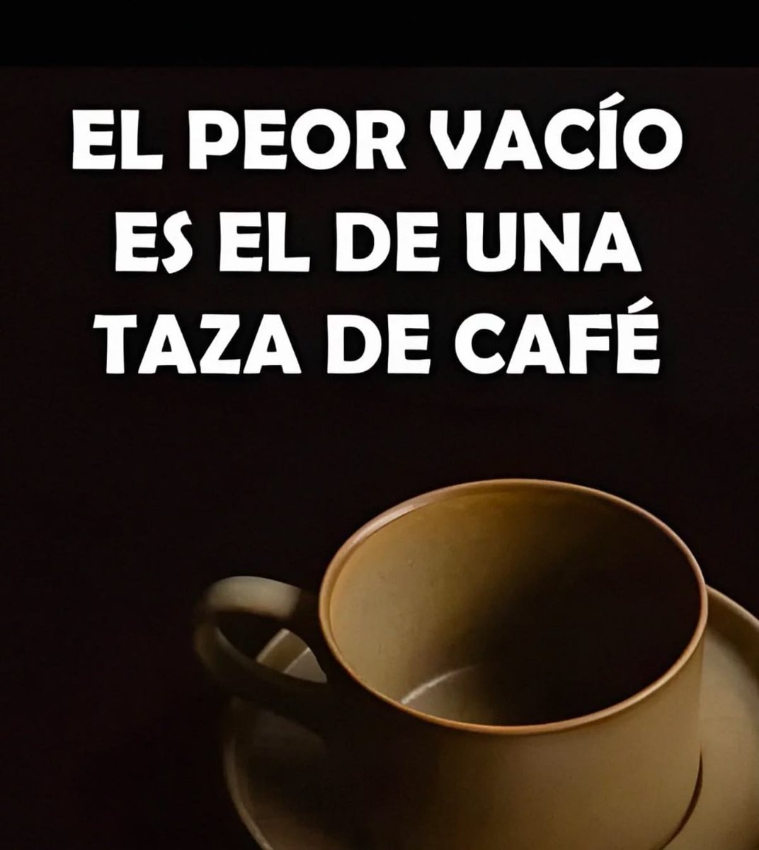 dermapixel's tweet photo. El peor vacío... es una taza de café https://t.co/35IQVqec9Q