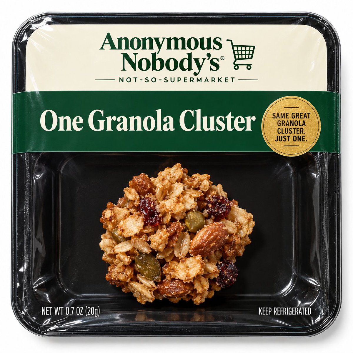 AFuckingNobody's tweet photo. It's too late for breakfast today, but Sunday is a good breakfast day and you should stock up before then.

We're assuming you're alone and lonely, so we made single serving breakfast packages for your enjoyment. 

Or you can get high and munch a bunch of single serves. 

Either way.

https://t.co/Y5Q7oH9hFU
