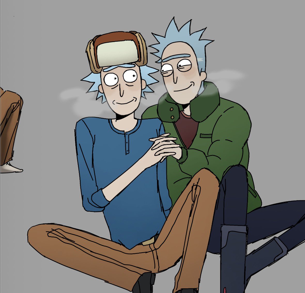 KSaypom12's tweet photo. I love this idea #rickcest https://t.co/DgK5yU9dGr