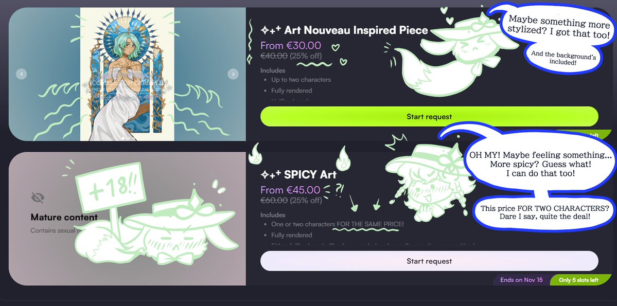 averageallogene's tweet photo. ✨GUESS WHO WAS VERIFIED OVER ON VGEN!!✨ 
I am so very grateful for everyone!! As a way to celebrate, I'm running a discount on all my services until Nov. 15th! 25% OFF, BOTH SFW AND NSFW COMMS!~
#VGenComm https://t.co/J0n5f3xmvR
