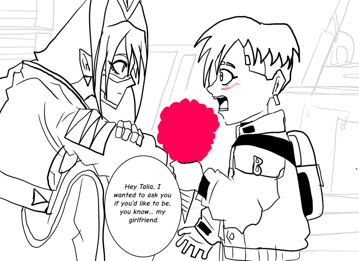 niggasigma06's tweet photo. I think Talia and Roman’s relationship would be something like this. Well, as for that last part, I wish they had a relationship like that. Maybe they don’t even get along in the show, haha.
#CyberpunkEdgerunners2 
#Taliayang #Romancarax 
#D #Weakkigsley https://t.co/z8cjc6WBpm