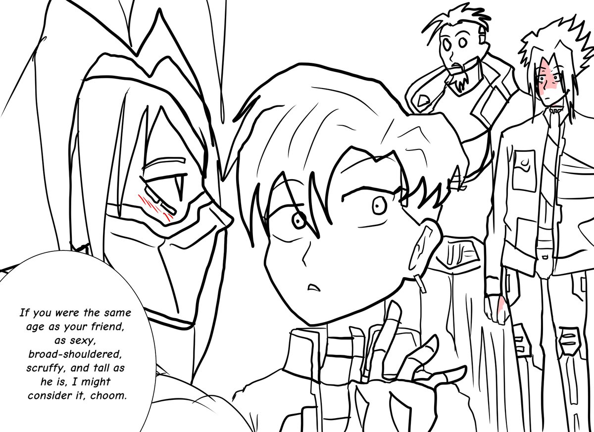 niggasigma06's tweet photo. I think Talia and Roman’s relationship would be something like this. Well, as for that last part, I wish they had a relationship like that. Maybe they don’t even get along in the show, haha.
#CyberpunkEdgerunners2 
#Taliayang #Romancarax 
#D #Weakkigsley https://t.co/z8cjc6WBpm