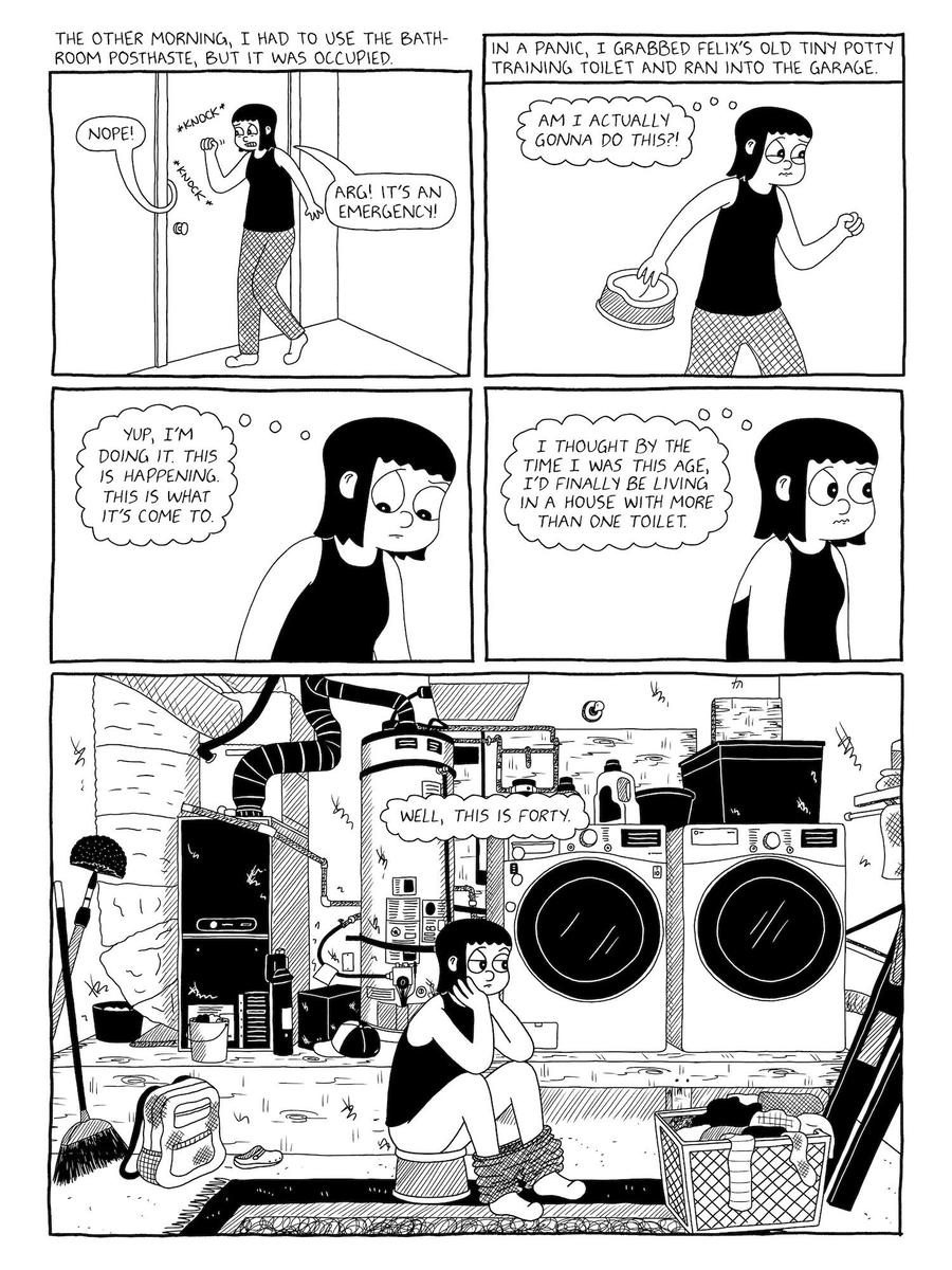 LucyFan5's tweet photo. A comic by Julia Wertz, hopefully based on a true story! https://t.co/ZY6asy6lMO