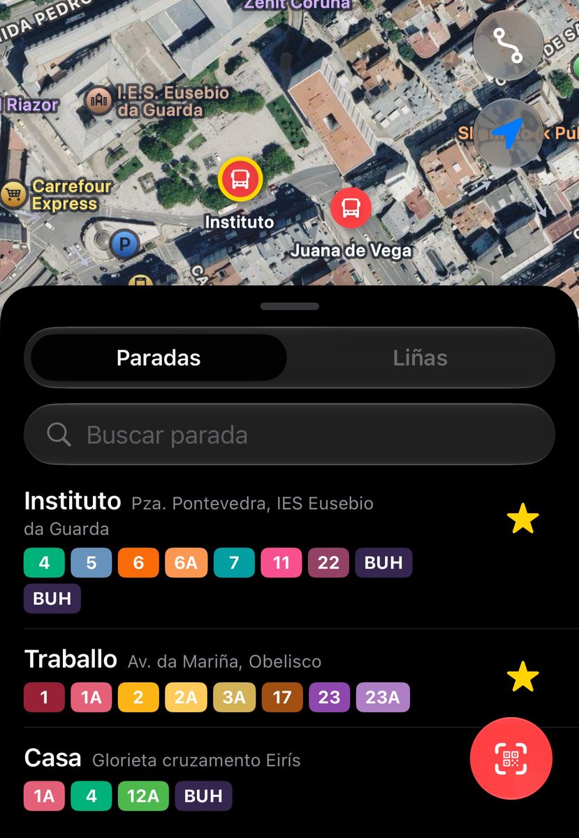 darsenatp's tweet photo. ⭐️✏️ Función de camiño: nomes personalizados!

Garda as paradas da Coruña cos nomes polos que as coñeces. https://t.co/PI3xZJD5nL