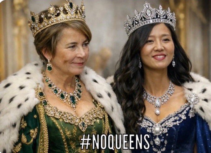 PJPfreedom's tweet photo. NO QUEENS in The People’s Republic of Massachusetts! https://t.co/Gh9DkxCmTv