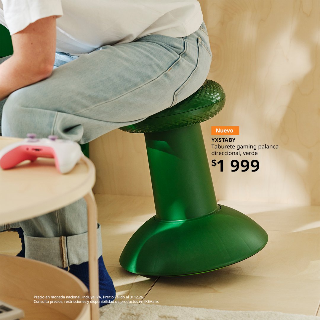 mx_ikea's tweet photo. Lo mejor de ambos mundos. Nuestra colección YXSTABY mezcla la funcionalidad del gaming con un diseño escandinavo elegante. https://t.co/5GWHGN6Vo5