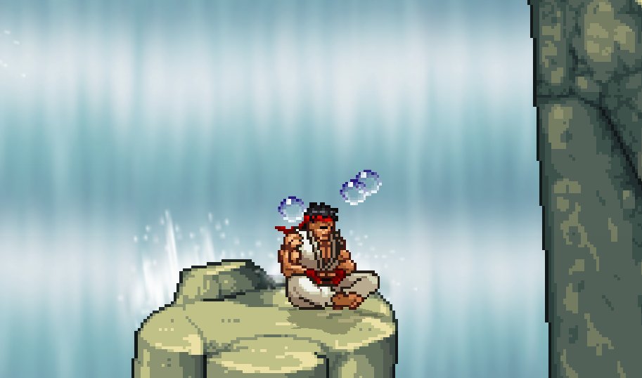 SmashFlashDevs's tweet photo. Meditating deeply #SSF2 https://t.co/ailIp9FpVT