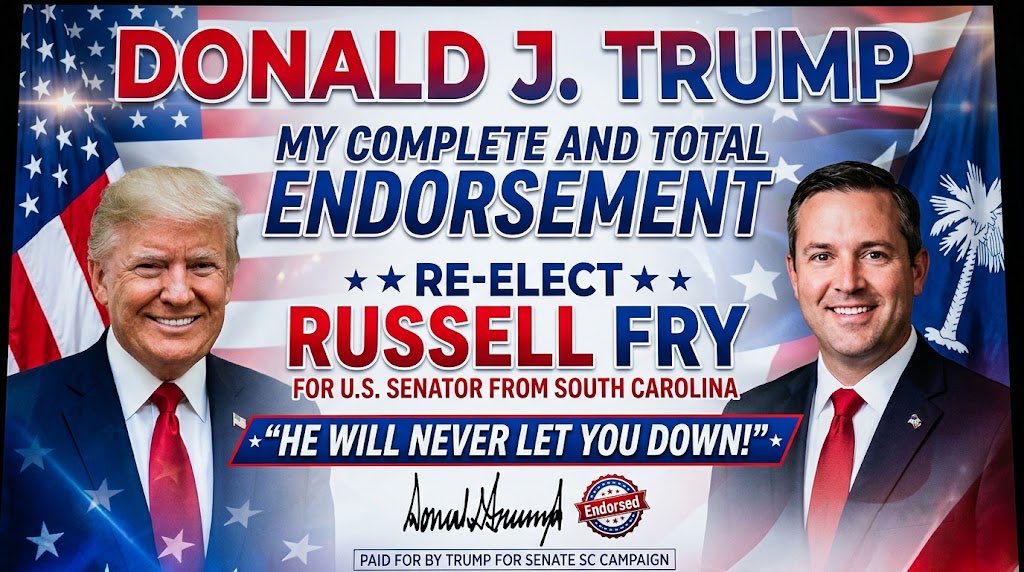 Dollars_8's tweet photo. @realDonaldTrump Russell Fry . https://t.co/dcG7hr6k7y