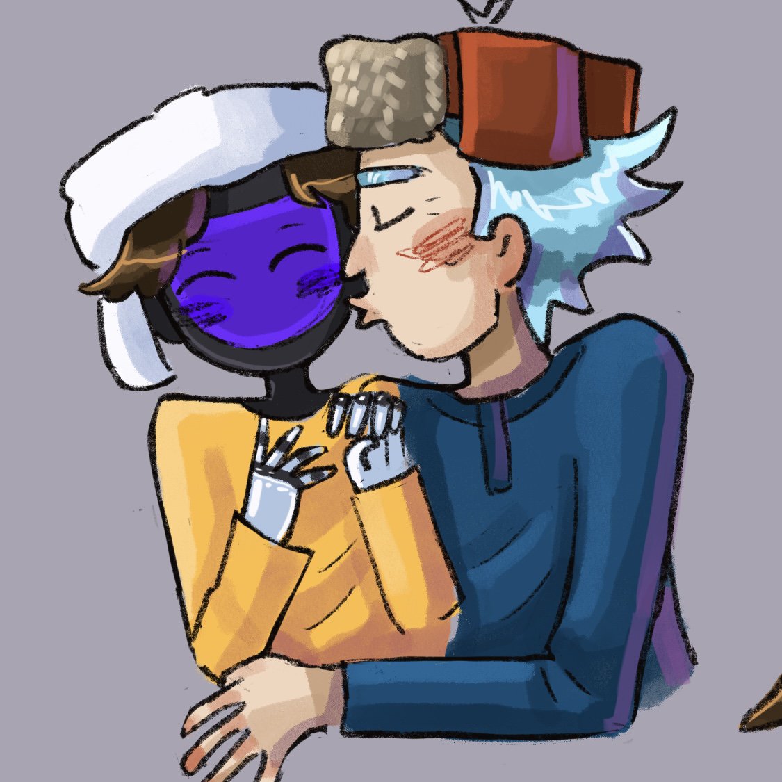 MagpieMorty's tweet photo. Rick loves his little computer 💻🧲
#rickorty #rickandmorty #mortyoc https://t.co/9sDIiqNpgs