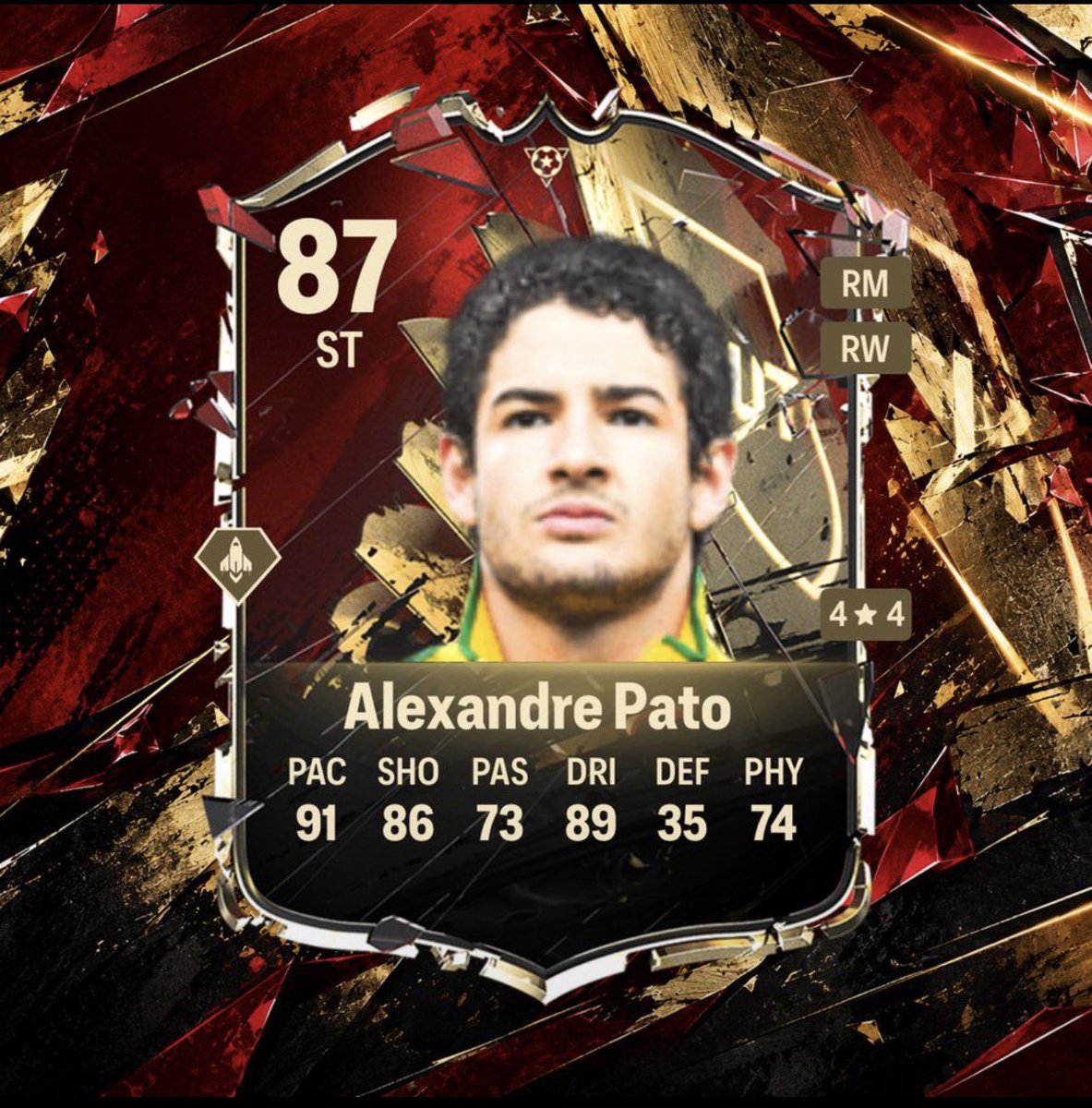 KillerFutCoins's tweet photo. 🔴🔥 HALL OF FUT: UNLEASHED! 🔥🔴

🇧🇷🐐 ALEXANDRE PATO — OFFICIAL CARD! 💎⚽

👀 Is Pato the BEST Hall of FUT card so far? 🏆🔥

👇 Let us know what you think! 💬

#FC27 #EAFC27 #AlexandrePato #HallOfFUT #FUT #UltimateTeam https://t.co/lQwSt4arQS