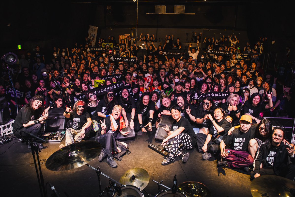 N_M_C_2024's tweet photo. NIIGATA METAL CITY vol.3

これがニイガタメタルシティだ！！！

ありがとうございました！！！

STAY METAL！！！ https://t.co/ZYJKF2viat
