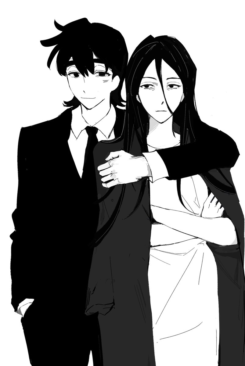 AWU611's tweet photo. 一点现代AU，有参考 https://t.co/kLn0mjR4rc