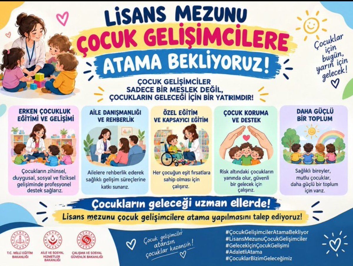 Zey_nepclk's tweet photo. Gelişimsel takibin hassasiyeti, örgün eğitimin sunduğu fakülte içi dinamikler ve saha pratikleriyle güçlenir. Çocuk sağlığında örgün eğitimli uzmanların varlığı önceliklendirilmelidir. #SagliktaOrgunCocukGelisimci https://t.co/ThDlZD7wqU