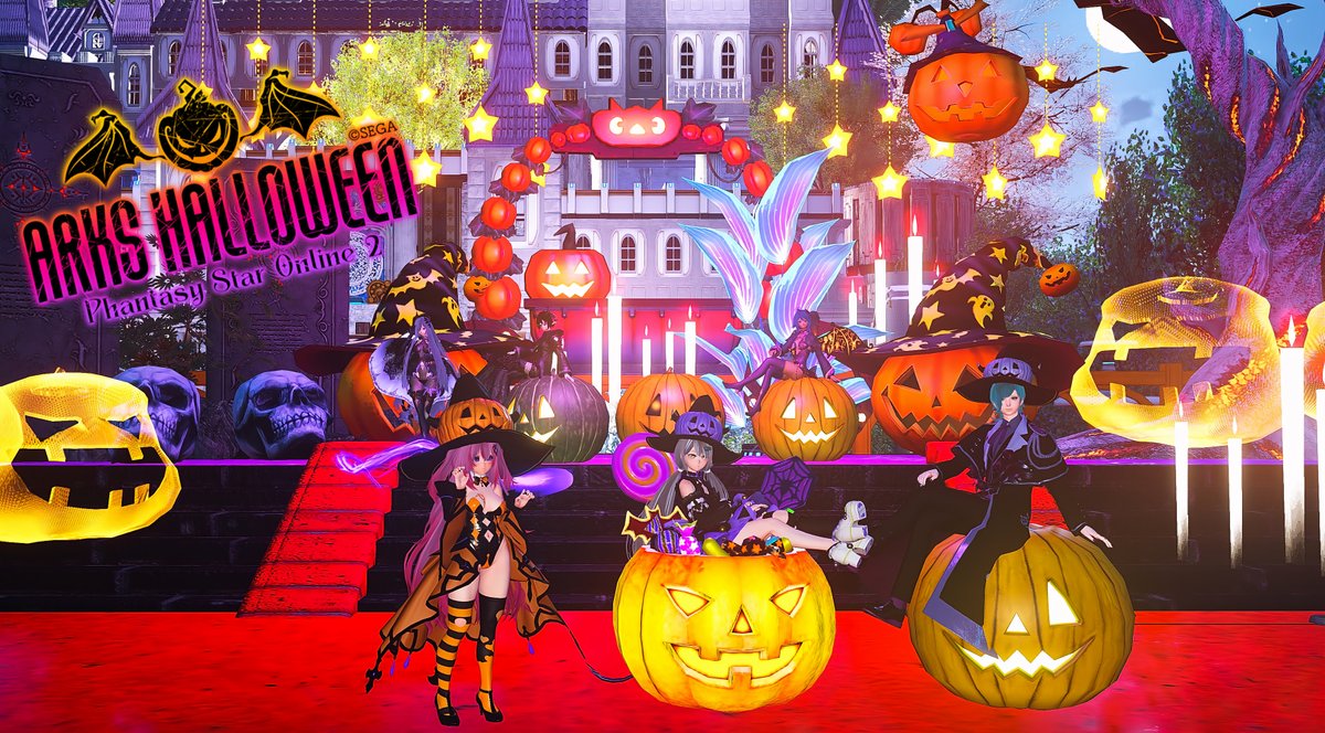 ninnin_kira's tweet photo. 🎃今日参加した紫苑さんの配信にて🎃
みんなでハロウィンコスで撮影📷
楽しい~✨✨✨
#しおんえあー
#AsterSS
#PSO2NGS #PSO2NGS_SS
#ma7ロゴ
https://t.co/JZnuz0PhKB https://t.co/20Tn5N6t05