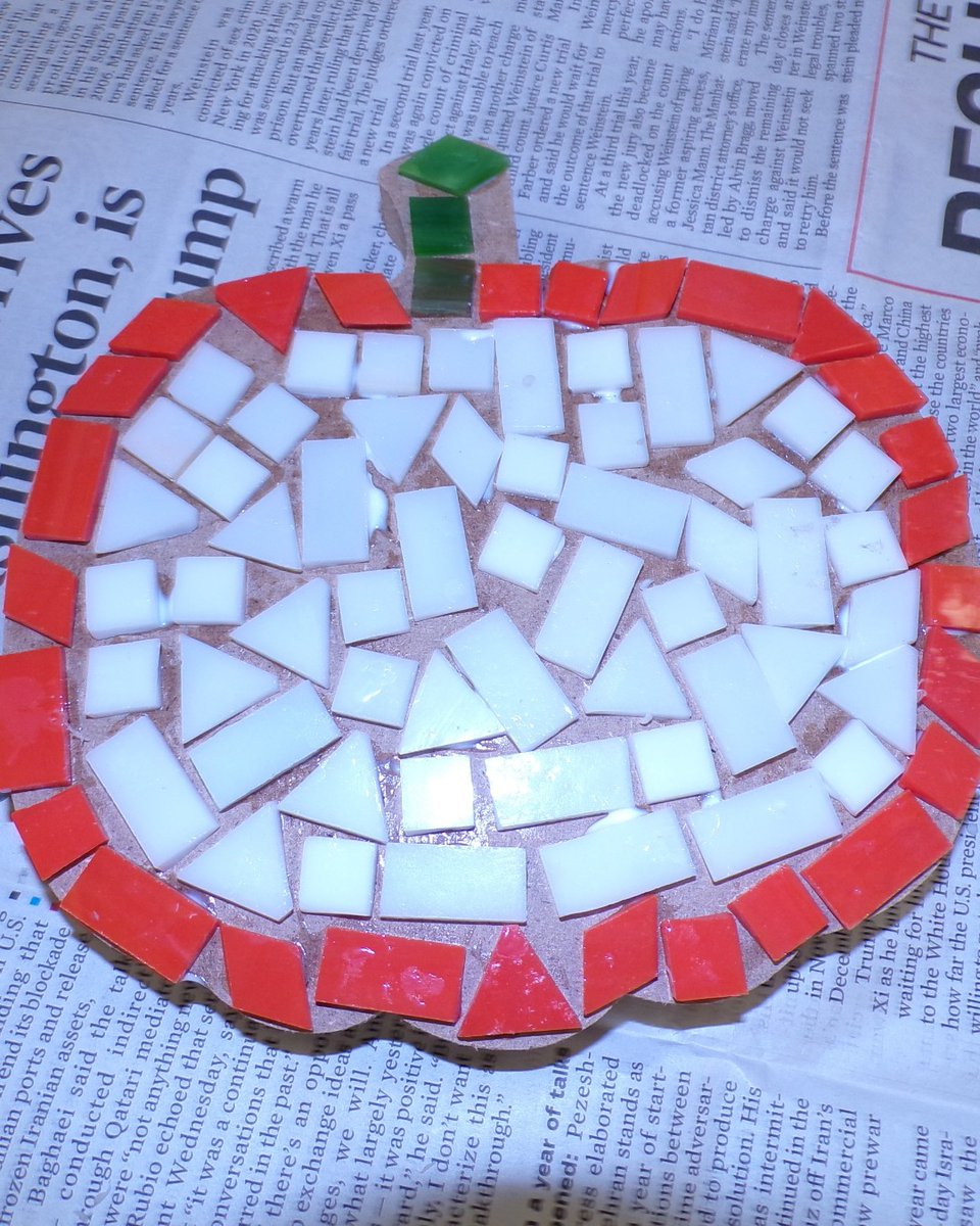 RivLibrary's tweet photo. ✨ Thank you to everyone who joined us at the Arlanza Library last weekend to make colorful Pumpkin Mosaics. We think they turned out pretty gourd! 🎃👻 https://t.co/qwz328Po3K