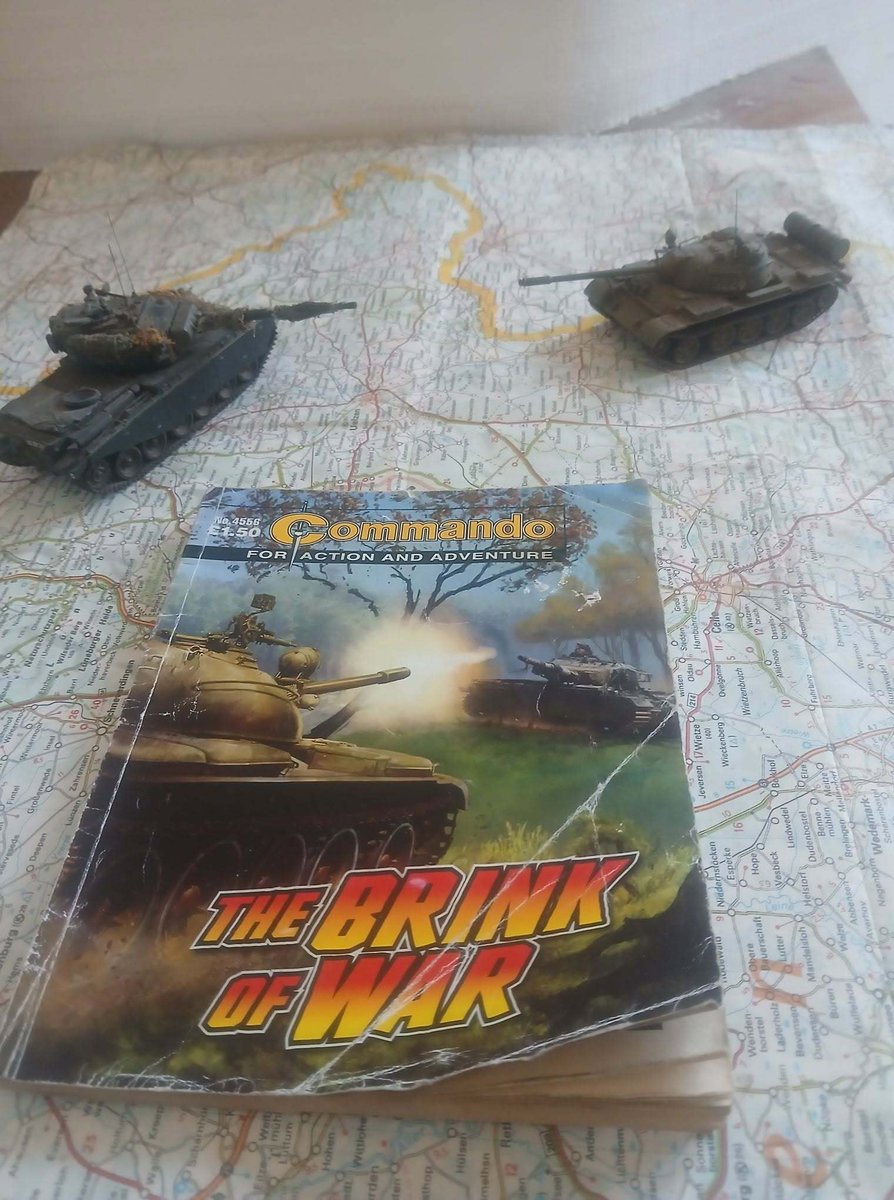 CommandoComic's tweet photo. Commando first or fav!

Chris Quirk says “I really like this one as it is set during the Cold War, and has my favourite tank ,the Centurion, in it.”
 
Let us know your first or fav Commando! -QM https://t.co/7k2g2pegwD