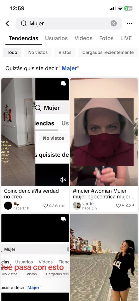 Magus_Gaby's tweet photo. La empresa TIKTOK ahora presa del tecnofacismo censura y borra a las mujeres. https://t.co/ywPlLRNFxz