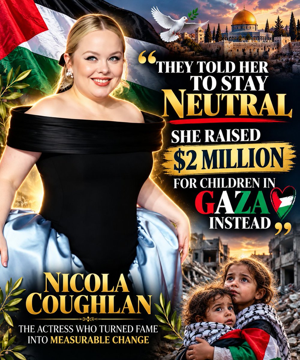 Malcolm_Pal9's tweet photo. She raised $2 Million for children in Gaza despite being asked to stay neutral. https://t.co/mO0xodLxGp