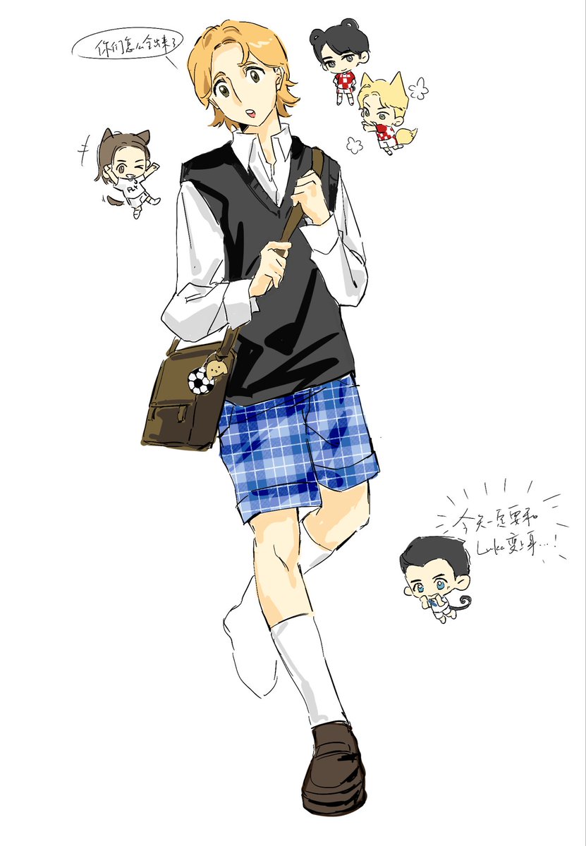 valtameri_9's tweet photo. 我服了都要睡觉了脑子里出现这种东西，爬起来画两笔…
酷毙火辣小学生莫德里奇和他的四个蛋）
只是守护甜心pa… https://t.co/k8ZRGu1VjP