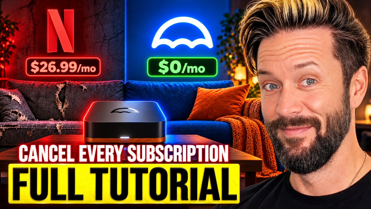 BTCsessions's tweet photo. My @umbrel  Media Server video was immediately removed from YouTube. Luckily this version can't be taken down over on Nostr. 

So come learn how to replace Netflix, Hulu, Spotify and more with Jellyfin and Torrents. Enjoy!

https://t.co/MZa0Sk5kVu https://t.co/PELCFPoHlB