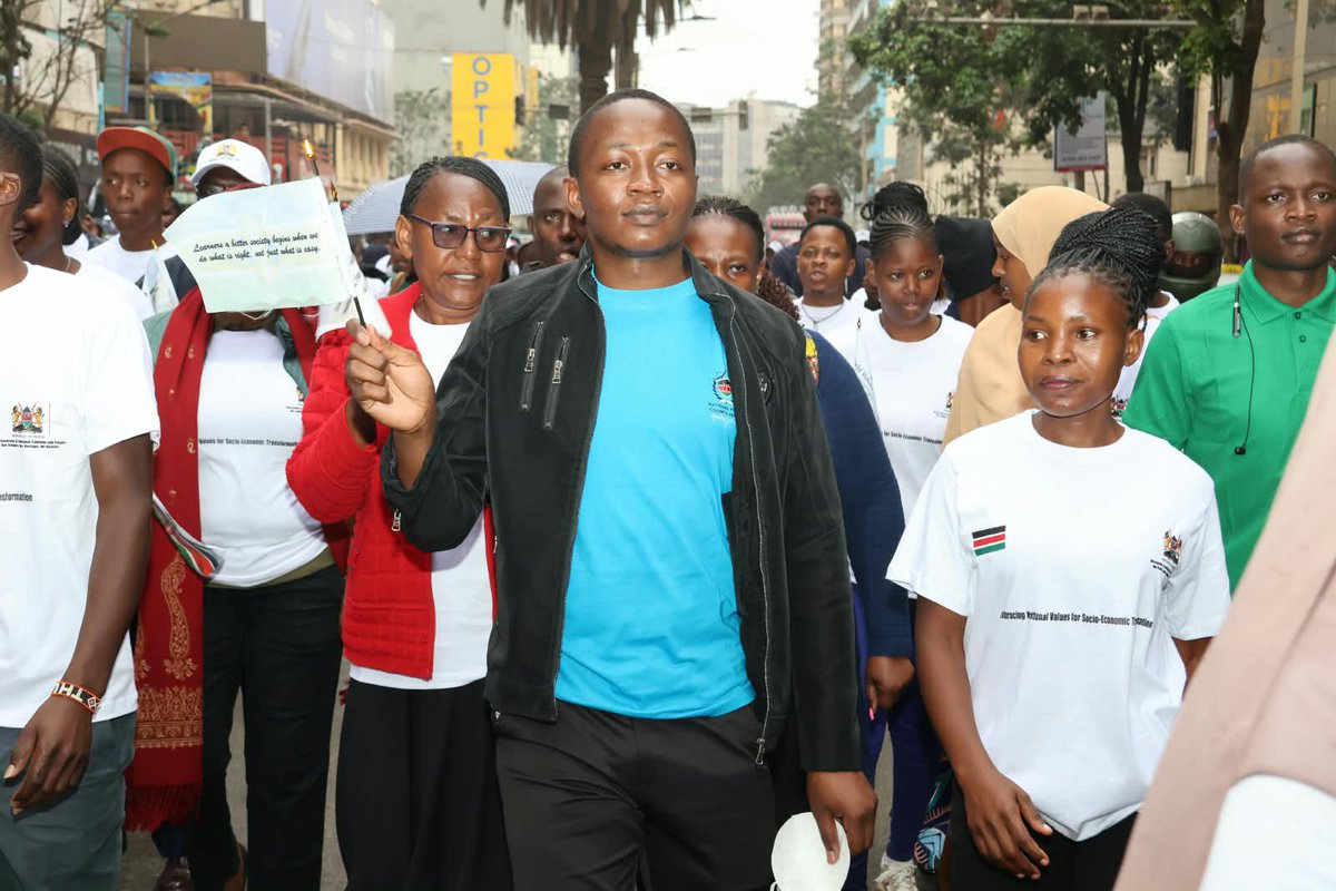 Wambingwa_'s tweet photo. World Values Day 2026 celebrations on 15th October!
Every step reminded me that true leadership is rooted in the national values and principles of governance in Article 10 of the Constitution of Kenya 2010.
#WorldValuesDay2026 https://t.co/Ix9VnWX0Kx