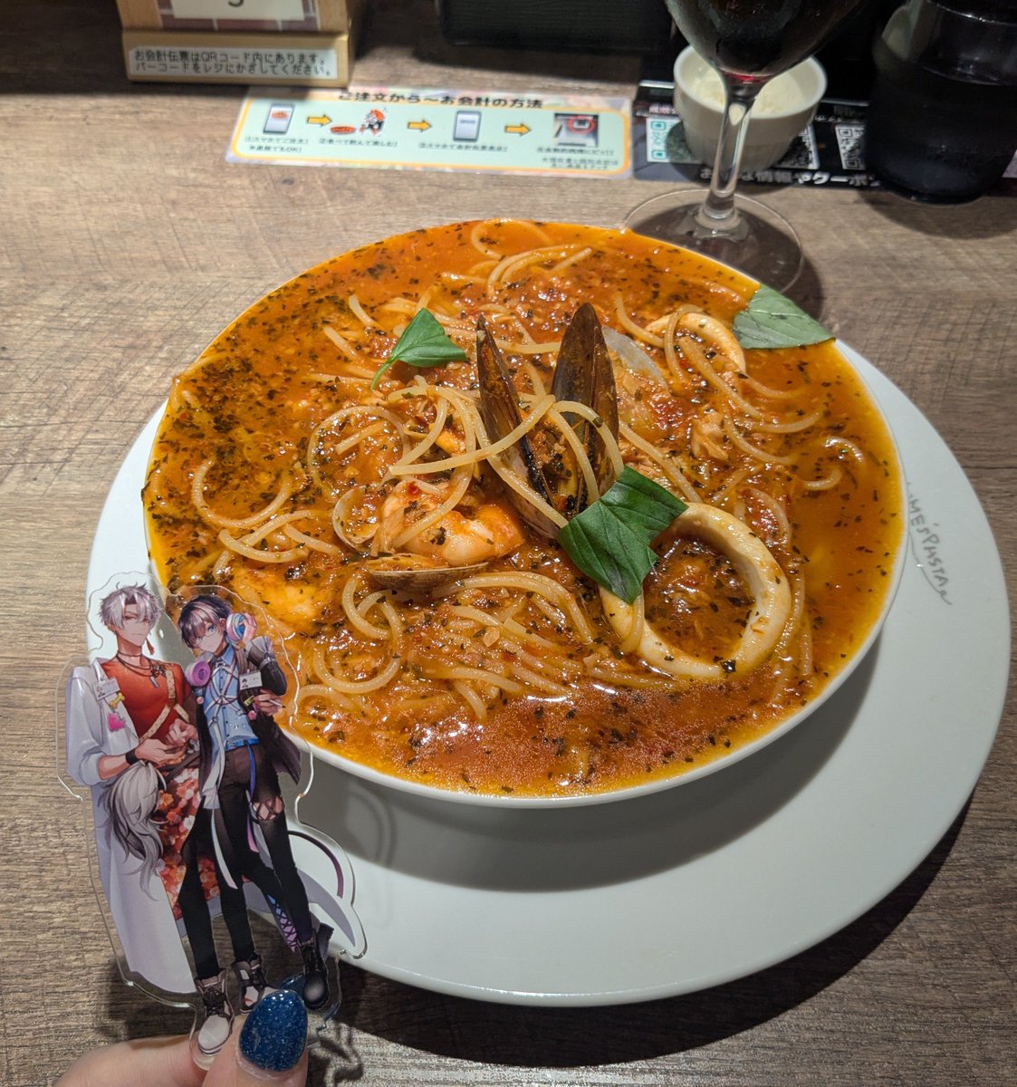 ayaka970624's tweet photo. 前たべたパスタおいしかった🍝 https://t.co/EQYBRpwENt