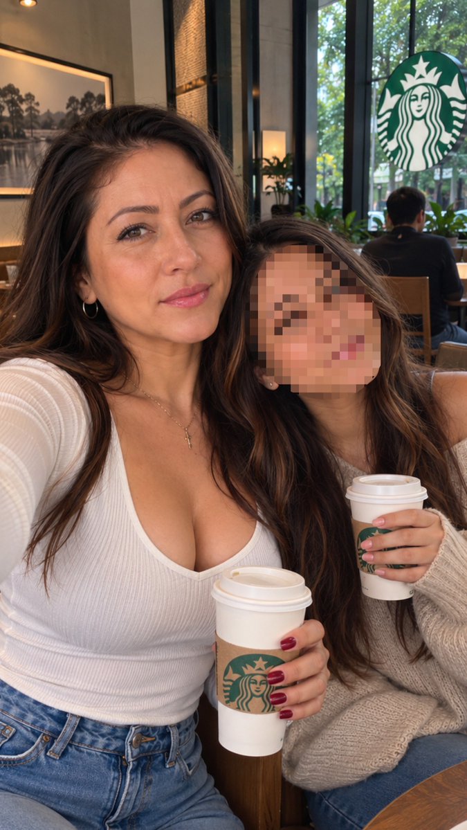 ItzelGarciaHot's tweet photo. Tomando un café con mi hermosa hija. Mi mini-me. Te amo hija. https://t.co/wDO44VWVXN