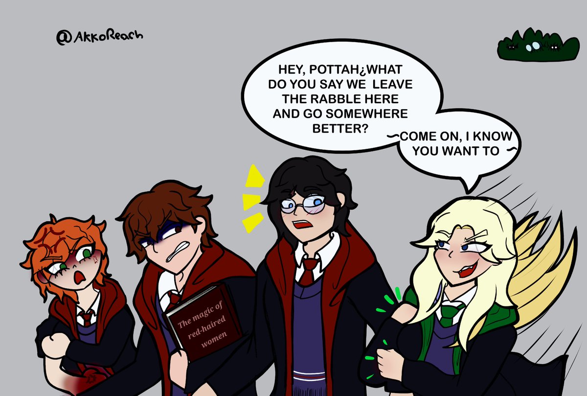 AkkoReach's tweet photo. Antes de que muera el trend
#HarryPotterFanart #harrypoter #DracoMalfoy #DracoMalfoyfem https://t.co/08fIroUwCj