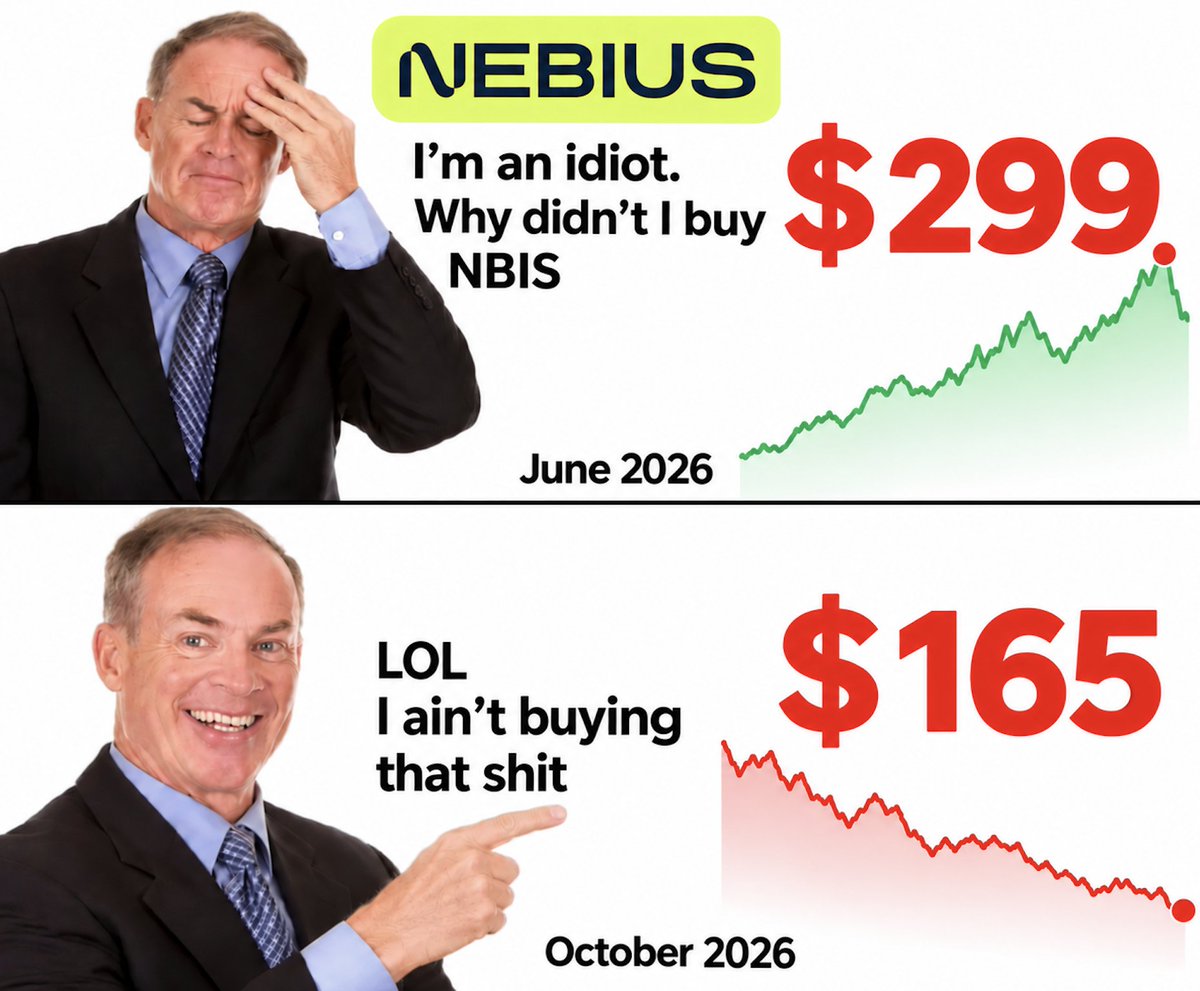 burak_finance's tweet photo. Everyone wants to buy the dip.

Until the dip actually happens. $NBIS https://t.co/t1yWopuJZZ