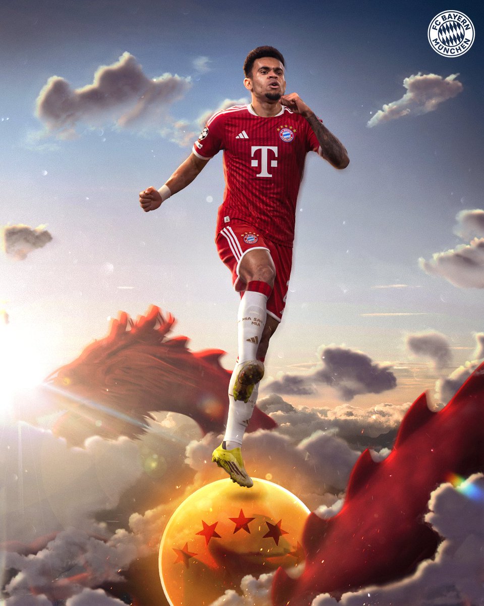 FCBayern's tweet photo. 🔥 LUCHOOO ⚽️⚽️⚽️ https://t.co/8Pc9aDSB7x