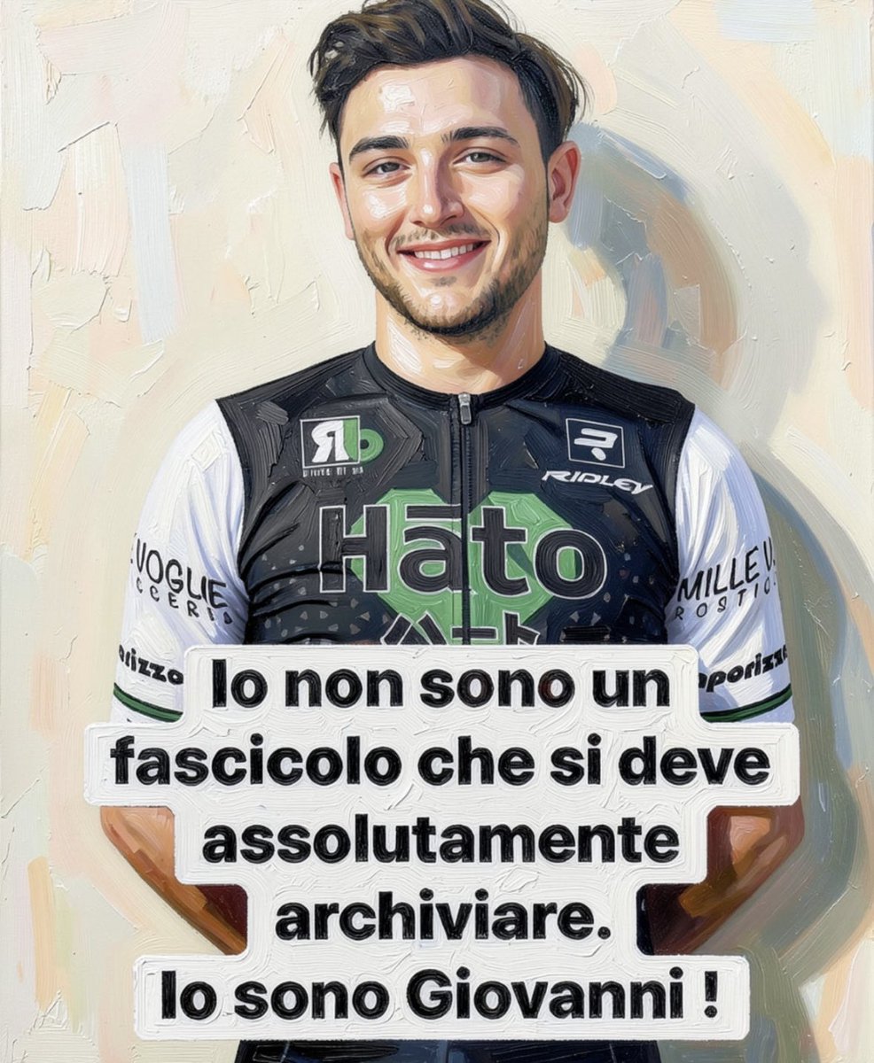 BabbodiGiovann1's tweet photo. APPELLO AGLI ITALIANI
PER GIOVANNI. PER LA VERITÀ. PER LA GIUSTIZIA.
Sono Carlo Iannelli, il babbo di Giovanni.
Mio figlio Giovanni aveva 22 anni quando, il 5 ottobre 2019, a Molino dei Torti, in provincia di Alessandria, ha perso la vita durante una gara ciclistica, a poco più di 100 metri dal traguardo, dopo aver urtato con la testa un ostacolo non protetto durante una volata finale di gruppo a oltre 60 km/h.
Il procedimento penale è stato archiviato dalla Procura della Repubblica di Alessandria.
In sede civile, invece, il Tribunale di Alessandria ha accertato responsabilità della Federazione Ciclistica Italiana, del presidente della società organizzatrice e del direttore di corsa.
Dopo anni di battaglie, io continuo a chiedere una cosa sola.
NON CHIEDO CONDANNE ANTICIPATE.
NON CHIEDO VENDETTA.
CHIEDO UN GIUSTO PROCESSO PENALE.
Un processo nel quale le prove siano esaminate rigorosamente, le parti possano confrontarsi e ogni responsabilità penale sia accertata nel rispetto della legge e delle garanzie di tutti.
Perché un processo non è una condanna. È la possibilità di accertare la verità.
Giovanni non è soltanto un fascicolo. Era mio figlio, un ragazzo di 22 anni, con sogni, progetti e tutta una vita davanti.
Lo devo a lui. Lo devo alla sua memoria. Lo devo a tutti i ragazzi che continuano a correre inseguendo un sogno.
Quello che è successo a Giovanni potrebbe accadere a chiunque. Per questo la mia battaglia non riguarda soltanto la mia famiglia, ma tutti coloro che credono nella sicurezza, nella responsabilità e nella giustizia.
Non chiedo una condanna. Chiedo che la giustizia possa fare il suo corso.
Perché la verità merita di essere cercata fino in fondo, nel rispetto della legge e dei diritti di tutti.
GIOVANNI È MIO FIGLIO, MA È ANCHE IL FIGLIO DI TUTTI.
Aiutatemi a chiedere verità e giustizia per Giovanni. Grazie.
Carlo Iannelli
Babbo di Giovanni
#VeritàEGiustiziaPerGiovanniIannelli #GiustoProcesso #SicurezzaNelloSport #giustiziapergiovanni Giustizia per Giovanni - 𝕊𝕚𝕔𝕦𝕣𝕖𝕫𝕫𝕒 𝕡𝕖𝕣 𝕥𝕦𝕥𝕥𝕚