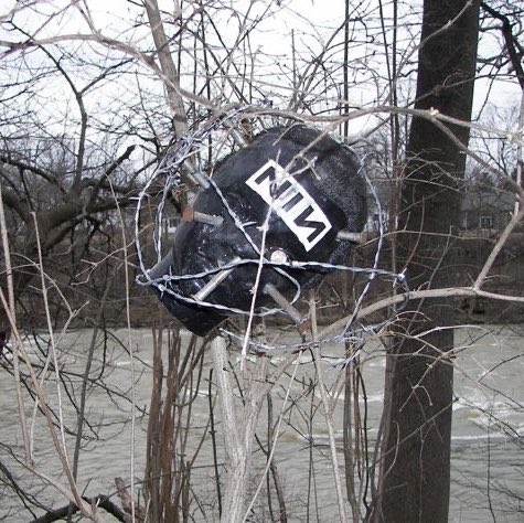 p0licyoftruth_'s tweet photo. obsessed with this cool ass nine inch nails tour promotion method https://t.co/0keLQaWeM7