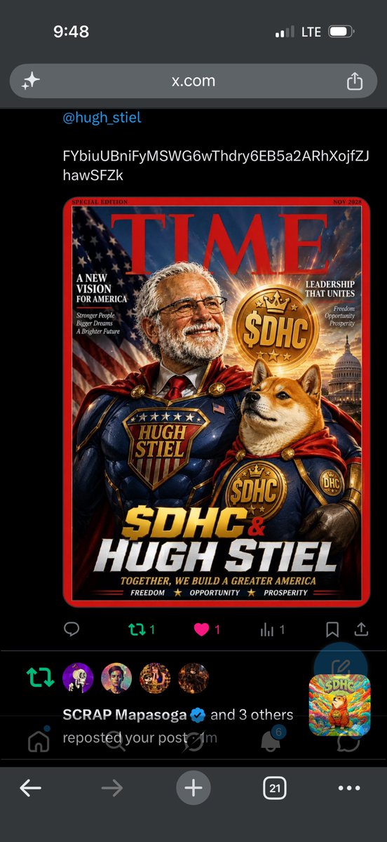 hugh_stiel's tweet photo. .025
.05 
.10 
.50 
1.00
$1.50
$2.00 
$2.05
$20,000,000 MaRKET cAP
 Hugh Stiel 
https://t.co/8uqUzo5BP1

I got my $18,000,000 
You got yours yet? https://t.co/8uqUzo5BP1 

#subway https://t.co/A9Gtd4bPGb