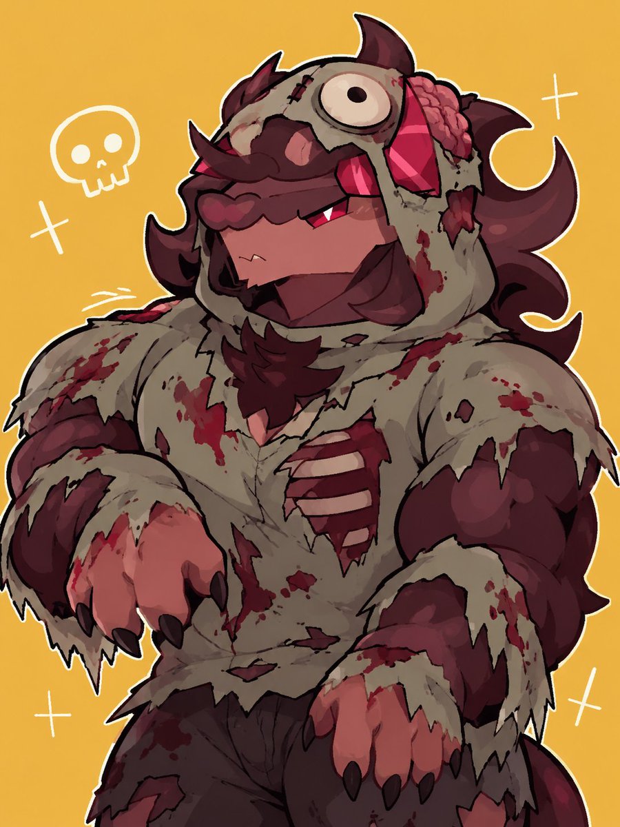 Craftteror's tweet photo. @BigBlue_Furr { 🍫 } toy con el disfraz de tieso que compre por halloween xd https://t.co/mLjSjIJKXQ