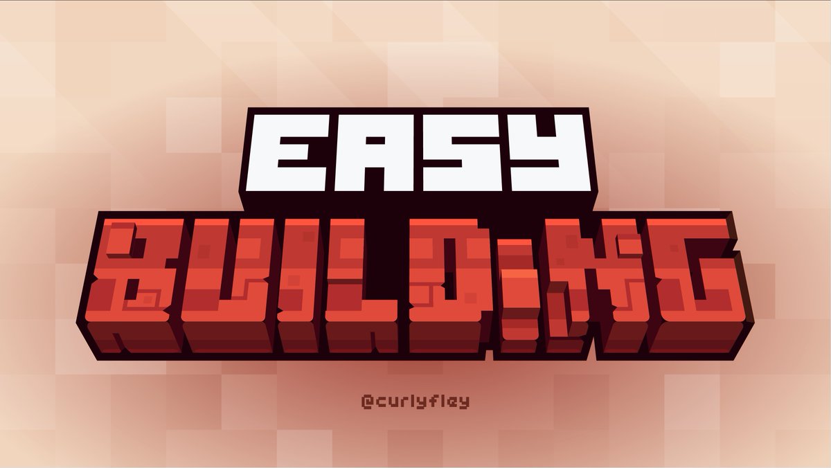 curlyfley's tweet photo. Building made easy #Minecraft https://t.co/lSl011KB1U
