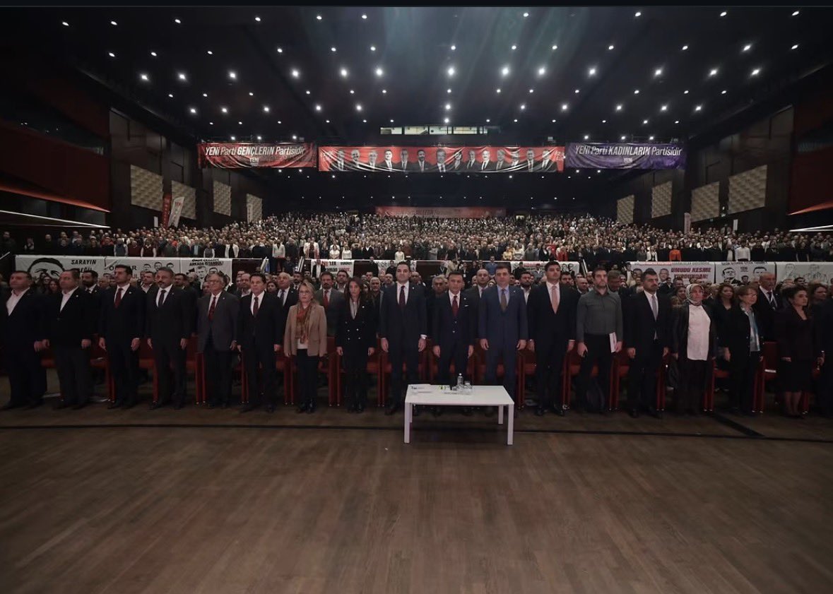 turanunluYP's tweet photo. YENİ PARTİ İSTANBUL İL BAŞKANLIĞI BİRİNCİ OLAĞAN KONGRESİ’NE KATILIM SAĞLADIK
17–18 Ekim tarihlerinde, Yeni Parti İstanbul İl Başkanımız Sayın Özgür Çelik’in öncülüğünde gerçekleştirilen İstanbul İl Başkanlığı Birinci Olağan Kongresi’ne ön seçim  katılım sağladık.
Büyük bir coşku, heyecan ve birlik beraberlik ruhu içerisinde gerçekleştirilen kongremizin partimiz, teşkilatımız ve ülkemiz adına hayırlı olmasını diliyorum.
Demokrasiye, adalete ve milletimizin aydınlık yarınlarına olan inancımızla; birlik ve beraberlik içerisinde, daha güçlü bir Türkiye için mücadelemizi kararlılıkla sürdüreceğiz.
Bu anlamlı kongrede emeği geçen başta İstanbul İl Başkanımız Sayın Özgür Çelik olmak üzere, tüm teşkilat mensuplarımıza ve katılım sağlayan kıymetli yol arkadaşlarımıza teşekkür ediyorum.
Birlikte daha güçlüyüz, birlikte başaracağız!

Yeni Parti İstanbul Turizm Komisyon Üyesi
Turan Ünlü 
#türkiye